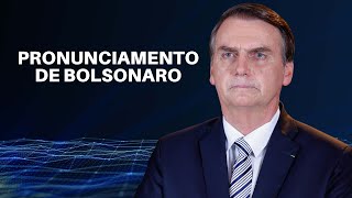 Acompanhe o 1º pronunciamento de Bolsonaro após as eleições [upl. by Barrie]