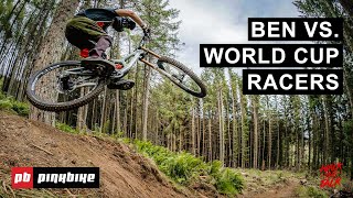 Is Ben Cathro Faster Than A World Cup DH Racer  The Privateer Walk The Talk EP 4 [upl. by Emse489]