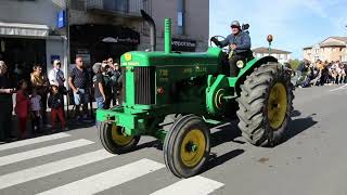 33ème Tractomania Caussade France Theme John Deere [upl. by Anifesoj]