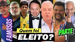 Famosos ELEITOS e NÃO ELEITOS nas ELEIÇÕES no Brasil 2024  Parte 1 [upl. by Amlez]