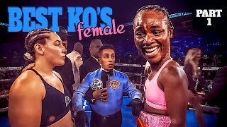 Womens BRUTAL Knockouts In Boxing  HD [upl. by Phebe]