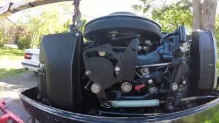 1994 Evinrude 50hp boat motor [upl. by Erminia]