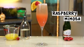 Raspberry Mimosa  Tipsy Bartender [upl. by Samira]