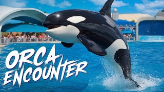 Orca Encounter at SeaWorld Orlando Spectacular Killer Whale Show [upl. by Oigroig692]