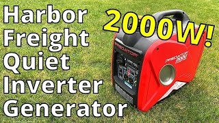 Harbor Freight Predator 2000 Generator Inverter Review amp Test [upl. by Morry786]