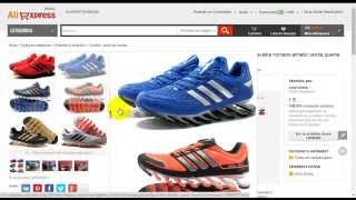 Como Comprar Tênis Adidas SpringBlade Barato [upl. by Holihs]