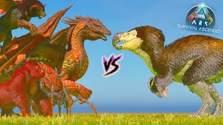 DODOREX vs THE ISLAND GUARDIANS  MANTICORE  Ark Ascended Battle Ep50 [upl. by Lerud]