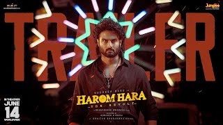 HAROMHARA Official Trailer  Sudheer Babu  Malvika  Gnanasagar Dwaraka  Sumanth G Naidu [upl. by Ahsemak392]