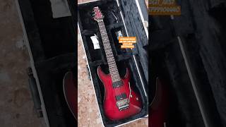 SCHECTER DEMON 7FR CRIMSON RED BURST [upl. by Emsmus]