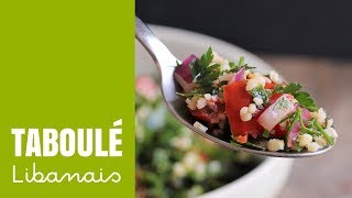 Recette du taboulé libanais [upl. by Nola]