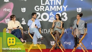 ¡Danna Paola en Sevilla Los detalles de su participación en los Grammys  Ventaneando [upl. by Oidualc]