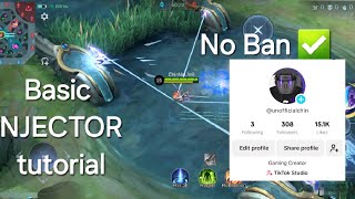 Easy LEGIT INJECTOR tutorial in Mobile Legends 2024 mobilelegends injectors mlbb tutorial fyp [upl. by Ikkin]