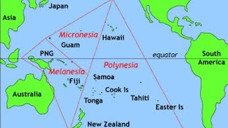 OCEANIA EXPLAINED Micronesia Melanesia Polynesia Australasia [upl. by Aneeh111]