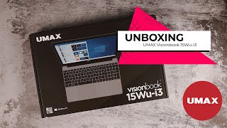 Rozbalení UMAX Visionbook 15Wui3  Intel 10th Gen i310110U Comet Lake  DDR4 SODIMM  M2 SSD [upl. by Burnham583]