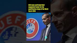 UEFA reveal new qualifying format for 2026 World Cup [upl. by Niala]