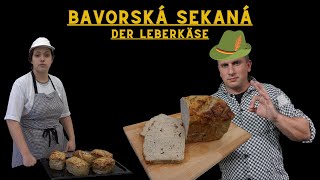 Bavorská sekaná  Sekaná v housce z Globusu  Bayerische Leberkäse  Německý recept  Mistr Málek [upl. by Tila]