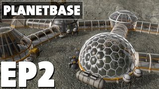 Lets Play Planetbase Episode 2  Slowly Growing  Version 100 [upl. by Kristal890]