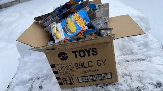 Lamley Unboxing Snow Sun amp a Hot Wheels 2024 C Case [upl. by Ricky512]