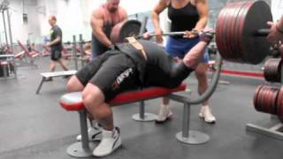 Collin Rhodes Benches 675 Pounds [upl. by Yaakov]