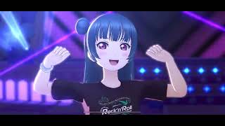 LLSIFAS Starlight MV Yoshiko Tsushima Aqours 6th Live Show  Windy Stage TShirt [upl. by Brigham]