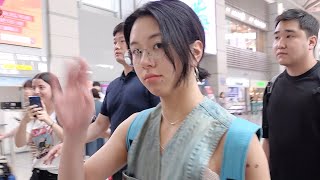 4k 190816 ICN 출국 트와이스 채영 직캠｜ TWICE CHAEYOUNG fancam [upl. by Eek]