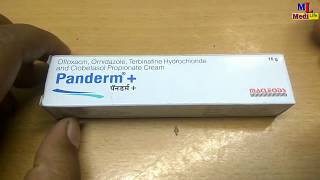 Panderm plus ointment Composition Uses  Benifits  How to Apply in Hindi [upl. by Llenrrad]