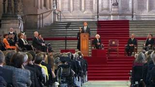 President Obama Addresses the British Parliament [upl. by Onaicilef]