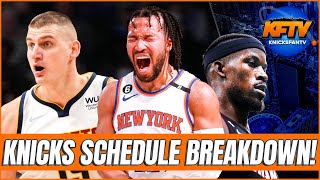 Knicks Schedule 202324 All The Info You Need To Know [upl. by Nesnah]