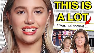 DANCE MOMS MACKENZIE SPEAKS OUT [upl. by Ennairb]