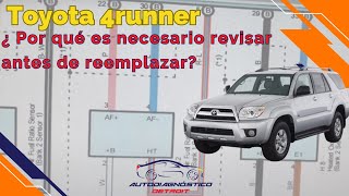 TOYOTA 4RUNNER DTC P0157 LUZ CHECK ENCENDIDA [upl. by Anyrb]