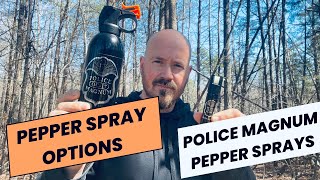 Five Pepper Spray Options from Police Magnum [upl. by Aroon]