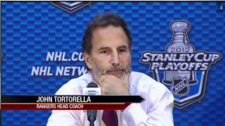 Long Post Game Interview With John Tortorella [upl. by Lletniuq908]