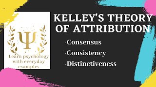 Kelleys theory of attribution [upl. by Ebenezer]