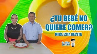 Colada de zapallo con maicena  ABRE el apetito de tu BEBÉ  RECETAS PARA BEBES [upl. by Ettigirb940]