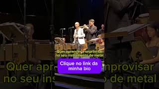 Você já viu dois trompetistas conversando no palco 🗣️ trumpetplayer trumpet improvisação [upl. by Shiau145]