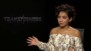 Isabela Moner talks being thrown in at the deep end on her first day of Transformers The Last Knight [upl. by Schwerin]