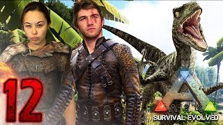 RAPTOR RUMBLE  Part 12  Ark Survival Evolved [upl. by Enirol54]