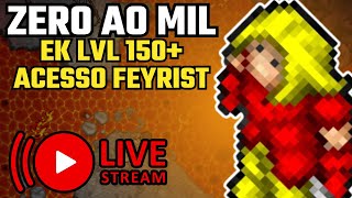 Viver de TIBIA  Knight 150  rumo ao 200  Ek Do zero ao Mil [upl. by Atinaw]