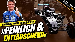 Hamilton crasht Mercedes verzockt Jetzt noch Motorstrafe [upl. by Timi235]