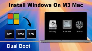 How to Install Dual Boot Windows 11 amp macOS Sonoma on M3 Mac without Virtual Machine Sneak Peeked [upl. by Daggett]