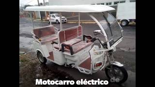 Motocarro eléctrico V10 para pasajeros [upl. by Nosilla]