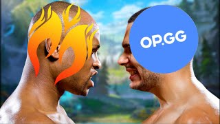 OPGG VS MOBAFIRE  League of Legends [upl. by Hanoj]