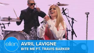 Avril Lavigne Performs ‘Bite Me’ ft Travis Barker [upl. by Ayam]