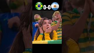 Neymar Beat Argentina Brazil vs Argentina  World Cup 2026 imaginary youtube football shorts [upl. by Ahsimit]