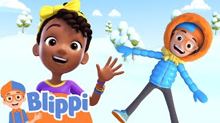 To The Snow  Blippi and Meekah Podcast  Educational Videos For Kids [upl. by Krystyna625]