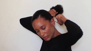 Ma coiffure de mariage sur cheveux afro naturelscrépus [upl. by Krystal]