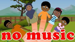 Somali Finger Family  Farti aabe  NO MUSICINSTRUMENTS  Somali kids songs [upl. by Inatirb]