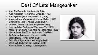 Golden Songs Of Lata Mangeshkar लता मंगेशकर के स्वर्णिम नग़मे [upl. by Rew]