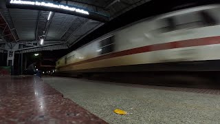 22308 BikanerHowrah Sf Expresss Ruthless speed passing Rafiganj At 130kmph [upl. by Sirromaj]