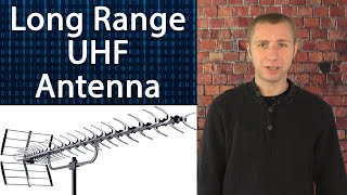 Xtreme Signal Long Range Outdoor UHF Antenna HDB91X Review [upl. by Ahcim]